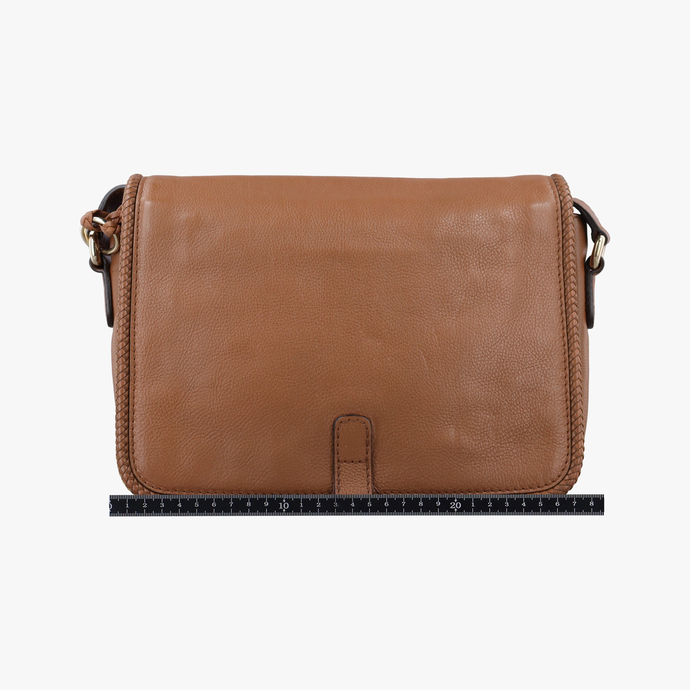 Pre-owned Gucci Marrakech Messenger Brown leather 257024 shoulderbag | stylenewstar