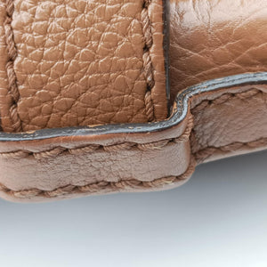 Pre-owned Gucci Marrakech Messenger Brown leather 257024 shoulderbag | stylenewstar