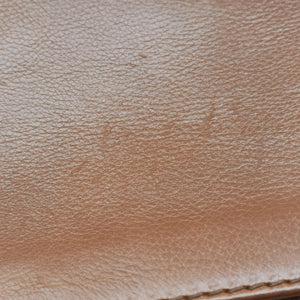 Pre-owned Gucci Marrakech Messenger Brown leather 257024 shoulderbag | stylenewstar