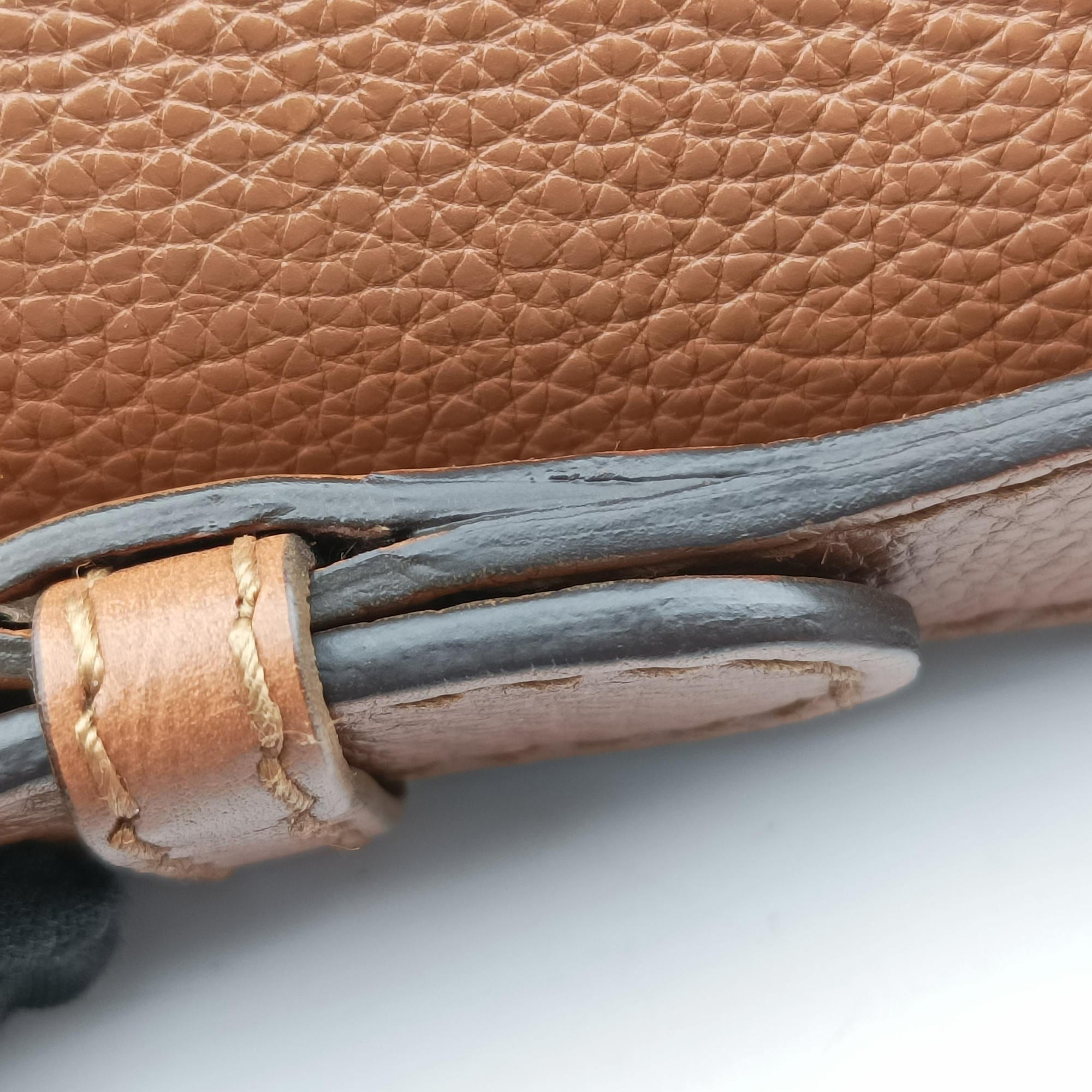 Pre-owned Gucci Marrakech Messenger Brown leather 257024 shoulderbag | stylenewstar