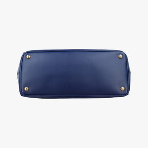 Secondhand Prada Galleria Blue SAFFIANO Leather BN1786 handbag | stylenewstar