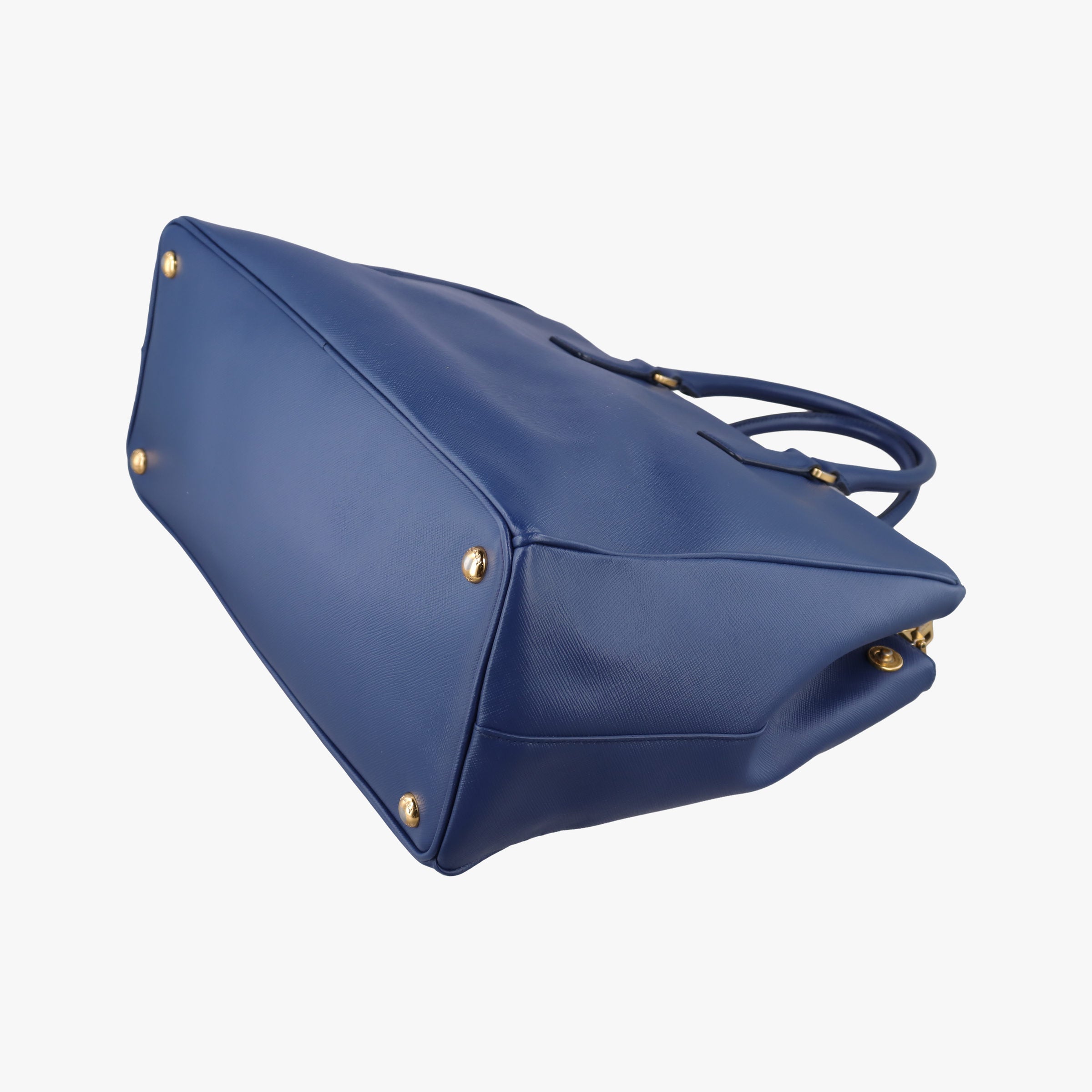 Secondhand Prada Galleria Blue SAFFIANO Leather BN1786 handbag | stylenewstar