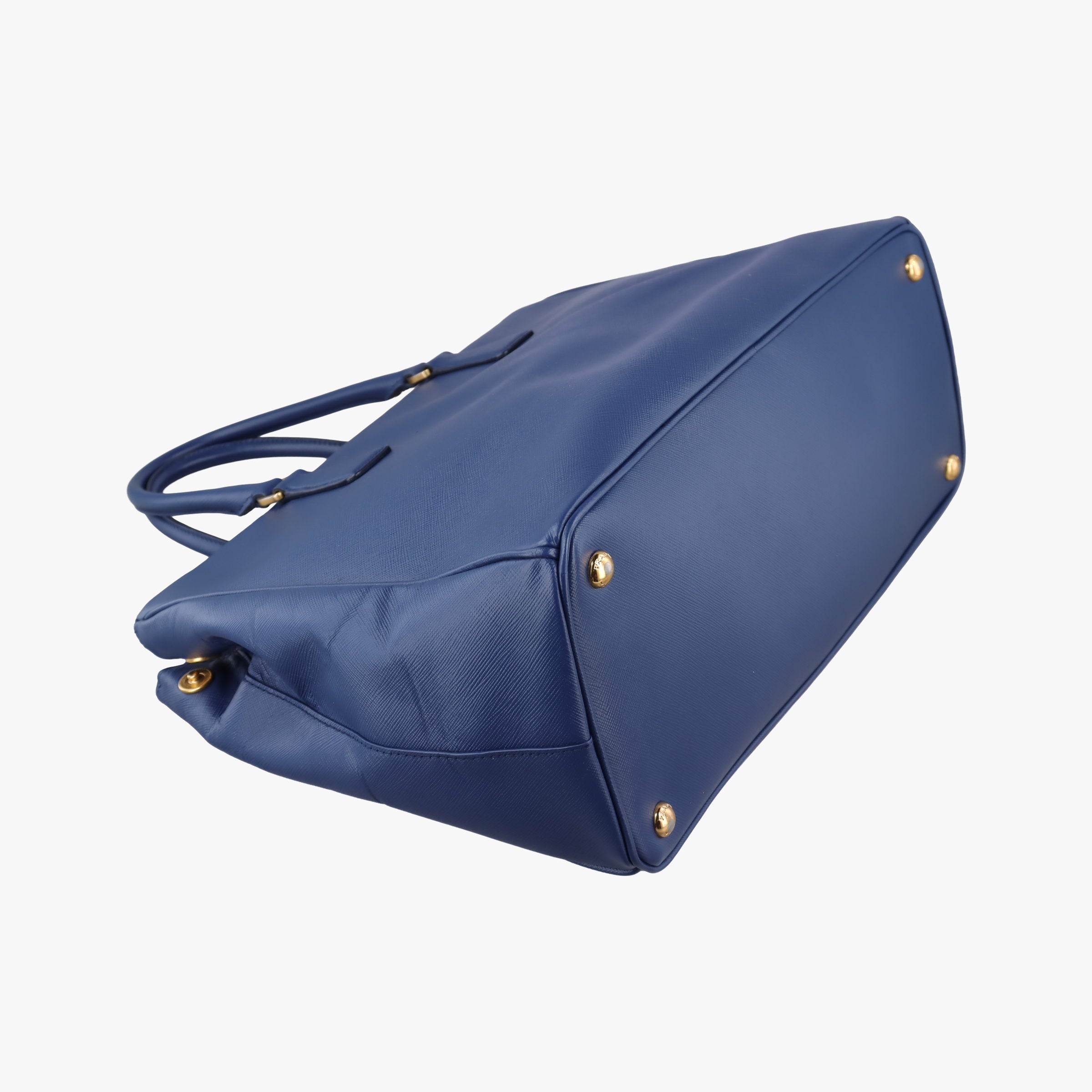 Secondhand Prada Galleria Blue SAFFIANO Leather BN1786 handbag | stylenewstar