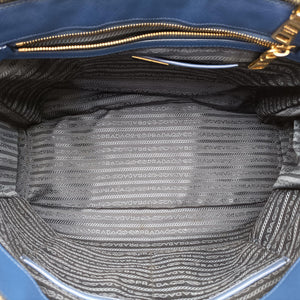 Secondhand Prada Galleria Blue SAFFIANO Leather BN1786 handbag | stylenewstar