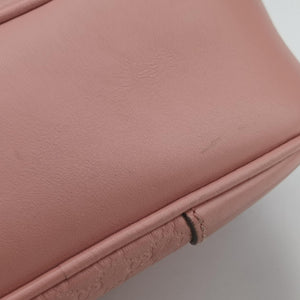 Pre-owned Gucci Bree Microguccissima Pink Leather 449413 shoulderbag | stylenewstar