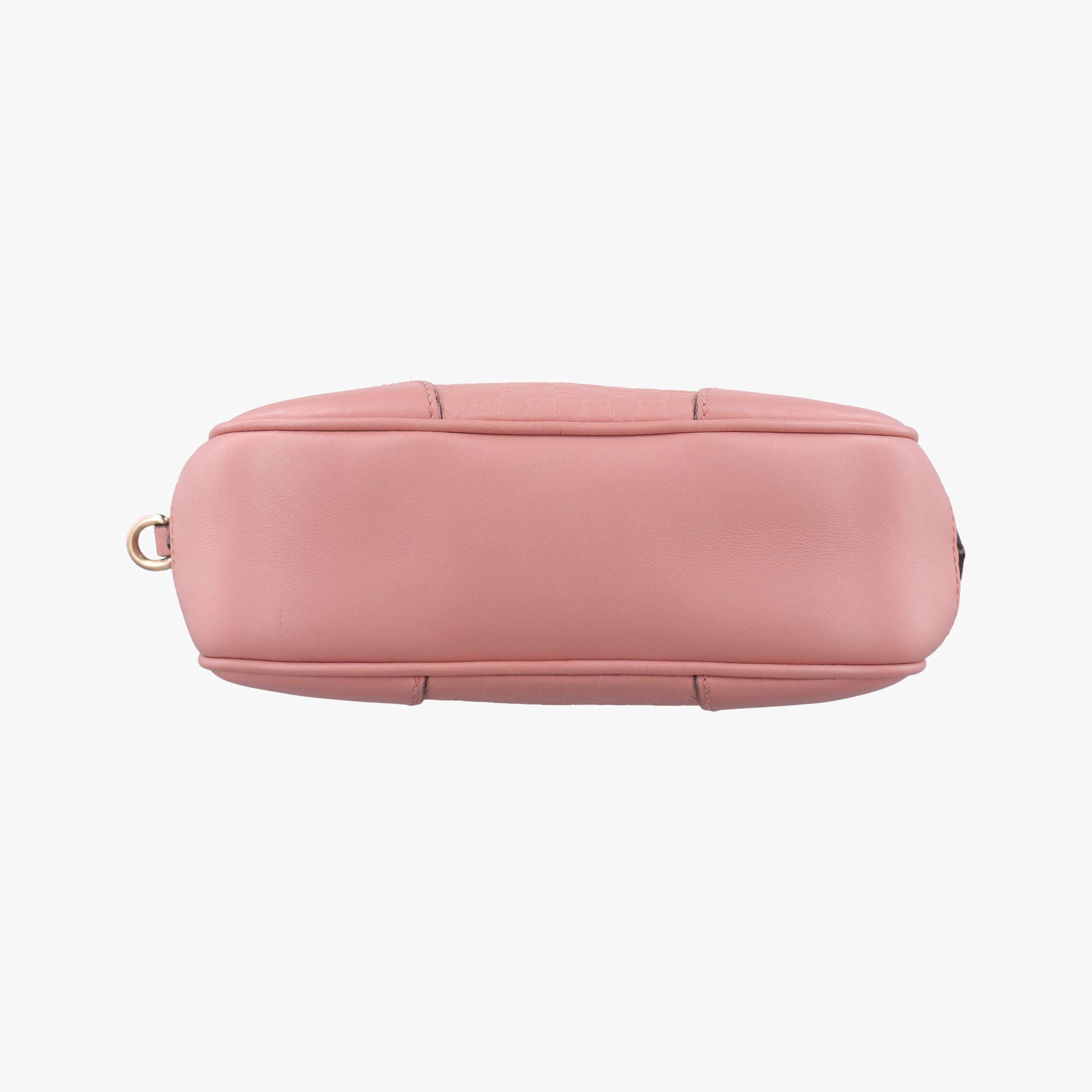 Pre-owned Gucci Bree Microguccissima Pink Leather 449413 shoulderbag | stylenewstar