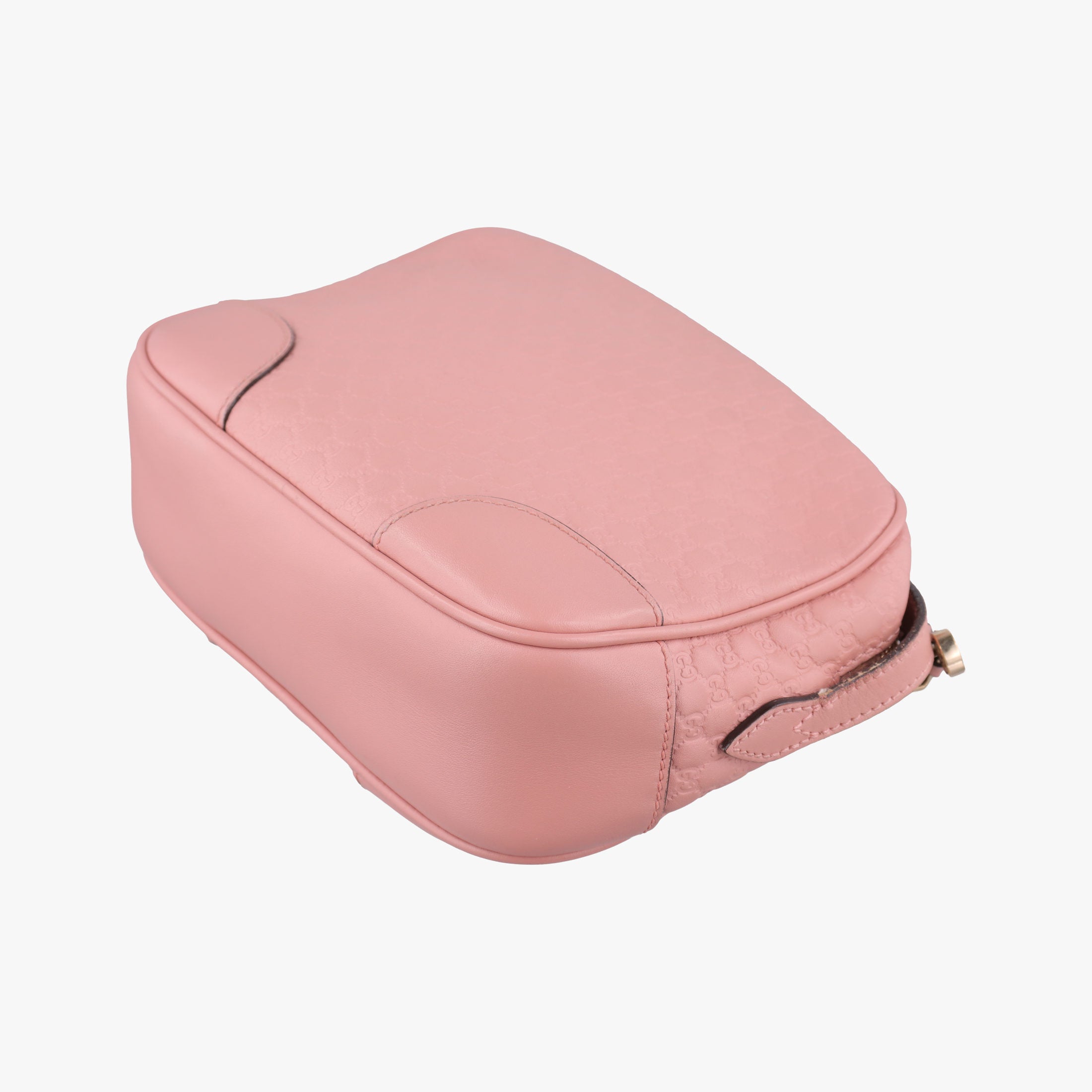 Pre-owned Gucci Bree Microguccissima Pink Leather 449413 shoulderbag | stylenewstar
