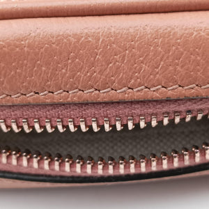 Pre-owned Gucci OPHIDIA Pink canvas×leather 574493 shoulderbag | stylenewstar