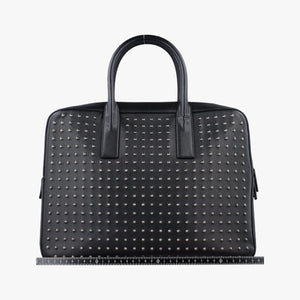Pre-owned Yves Saint Laurent Briefcase Black Leather 346100 handbag | stylenewstar