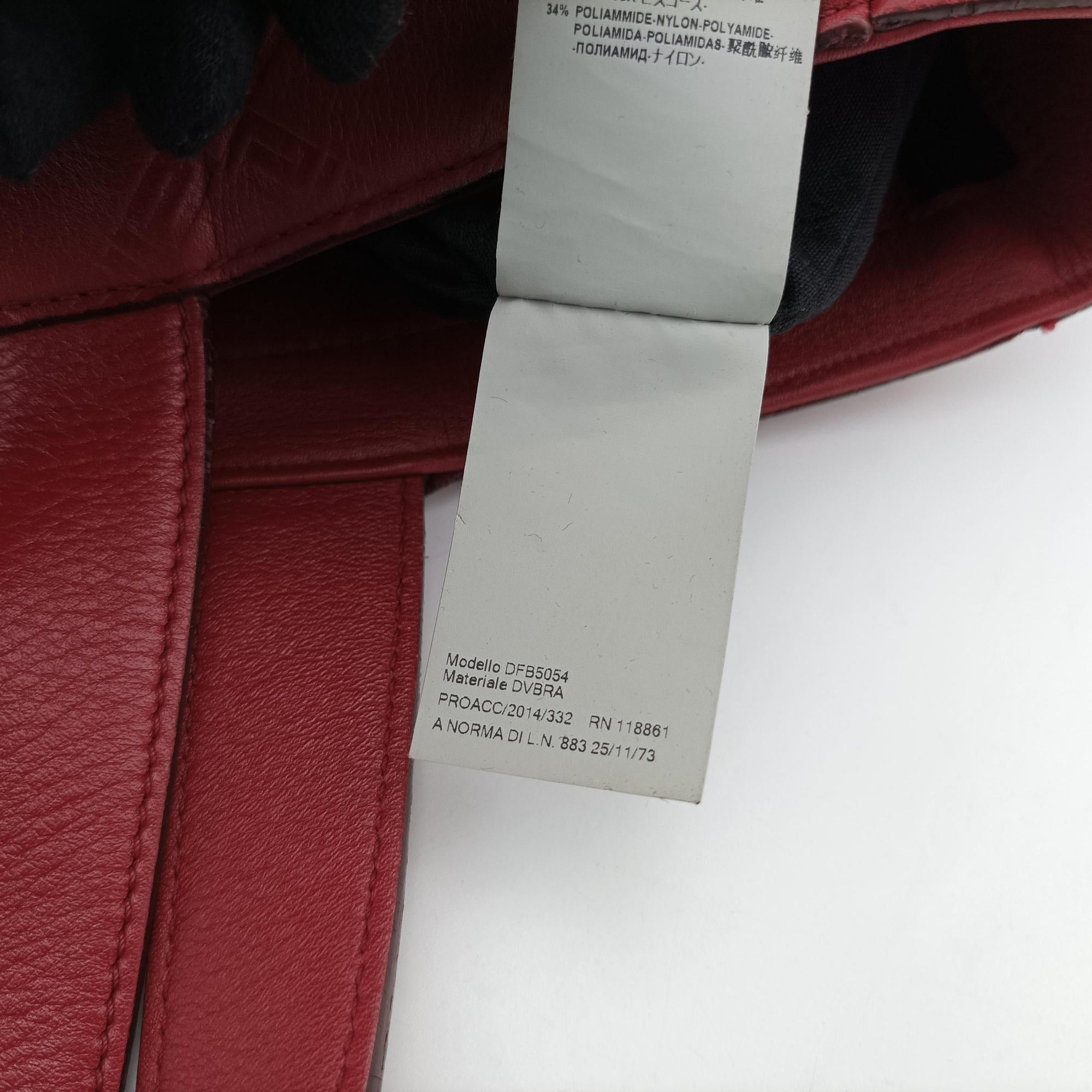 Pre-owned VERSACE Medusa Red Leather  handbag | stylenewstar