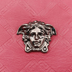 Pre-owned VERSACE Medusa Red Leather  handbag | stylenewstar