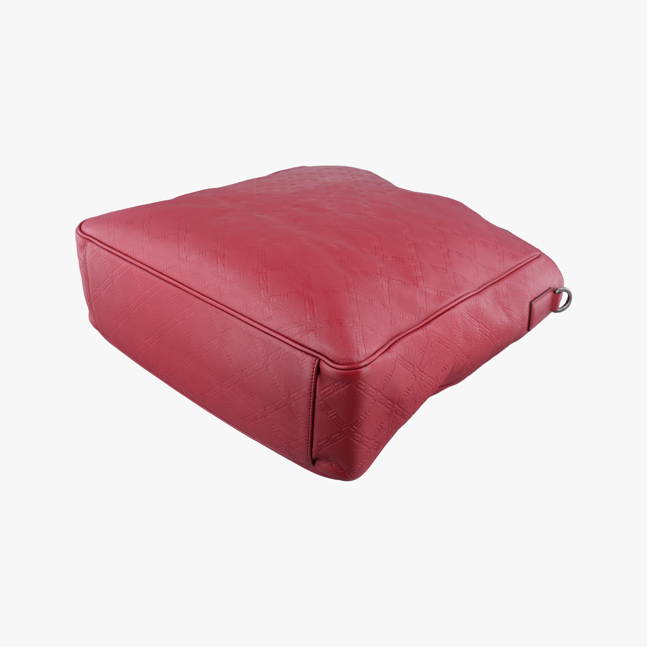 Pre-owned VERSACE Medusa Red Leather  handbag | stylenewstar