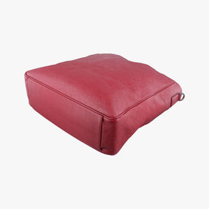 Pre-owned VERSACE Medusa Red Leather  handbag | stylenewstar