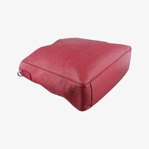Pre-owned VERSACE Medusa Red Leather  handbag | stylenewstar