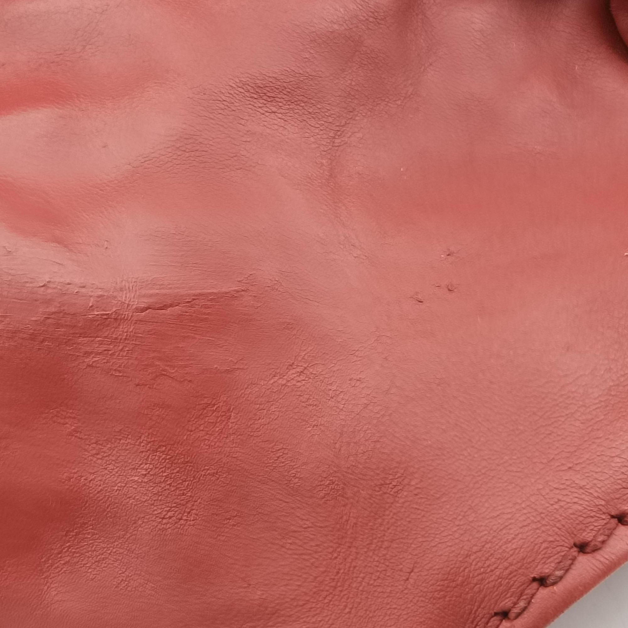 Pre-owned Gucci Soft Stirrup Burgundy Leather 296856 handbag | stylenewstar