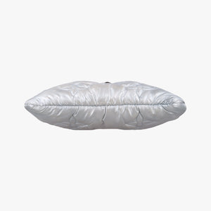 Pre-owned Louis Vuitton Maxi Multi Pochette Accessoires Silver Recycled metallic nylon M21057 shoulderbag | stylenewstar
