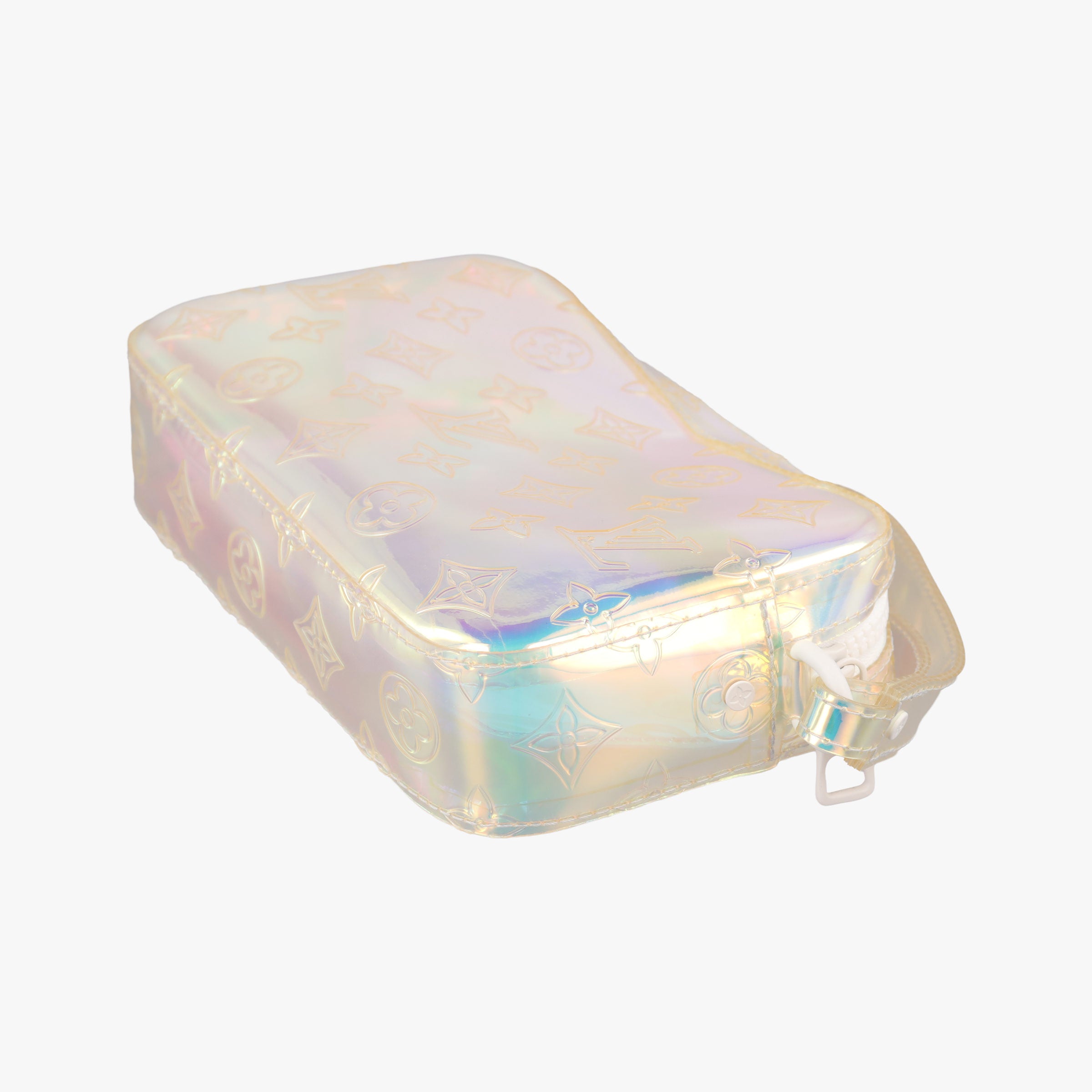 Pre-owned Louis Vuitton Pochette Volga prism pvc vinyl M55261 clutchbag | stylenewstar
