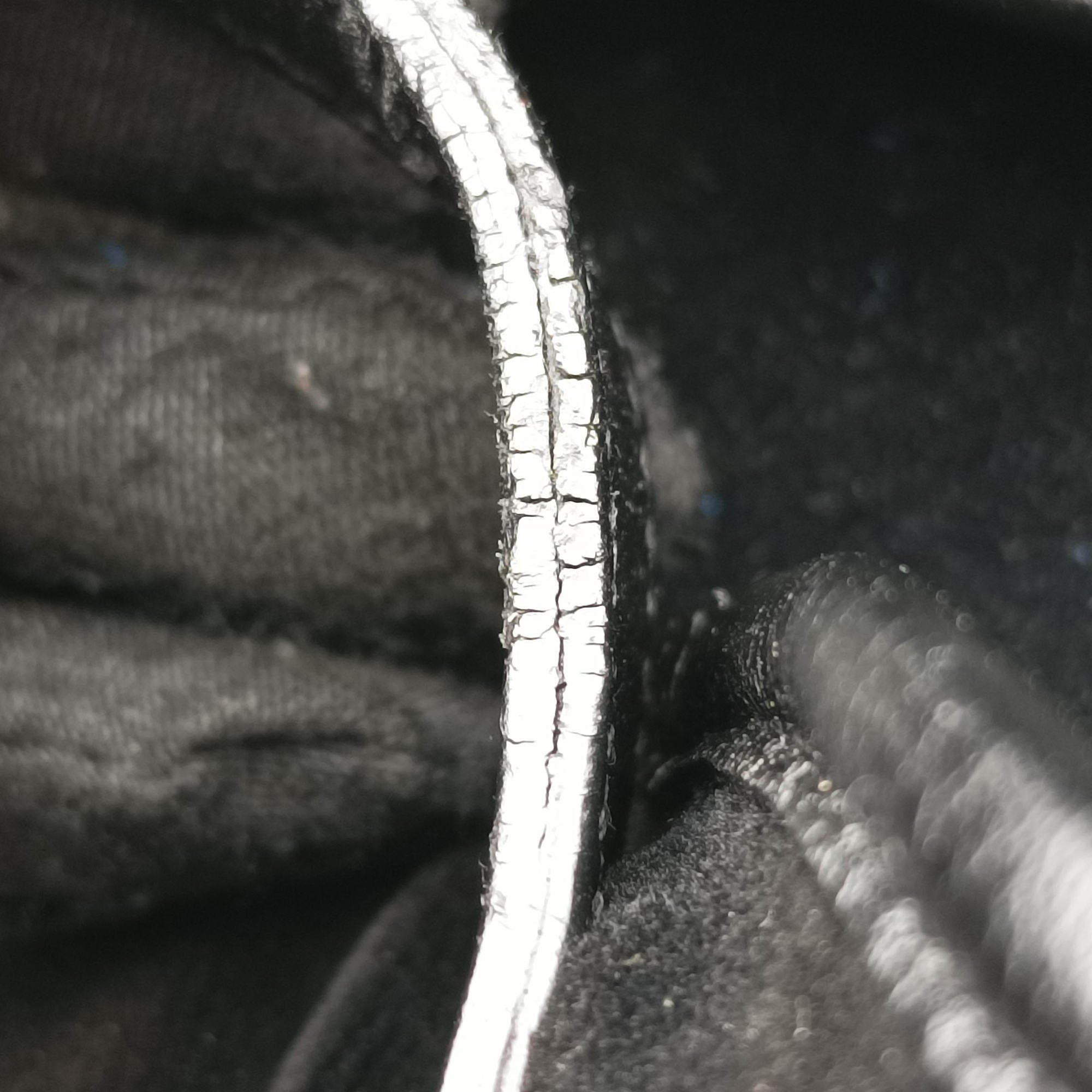Secondhand Yves Saint Laurent Festival Fringe Backpack Black velour 421943 backpack/rucksack | stylenewstar