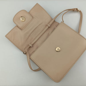 Vintage VERSACE La Medusa Beige Leather  shoulderbag | stylenewstar