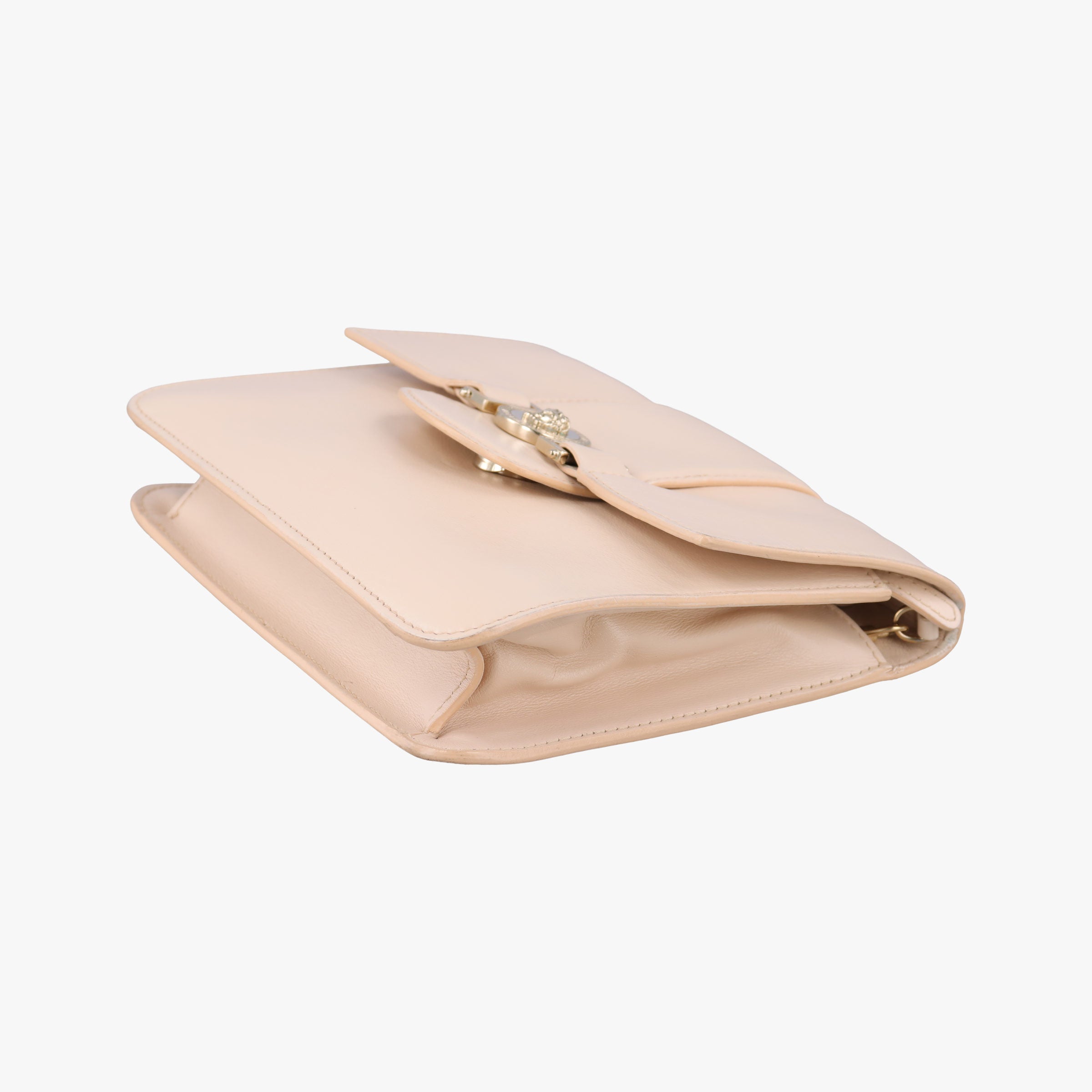 Vintage VERSACE La Medusa Beige Leather  shoulderbag | stylenewstar