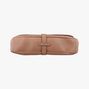 Pre-owned Gucci Tassel Handmade Medium Flap Camel Leather 263954 shoulderbag | stylenewstar