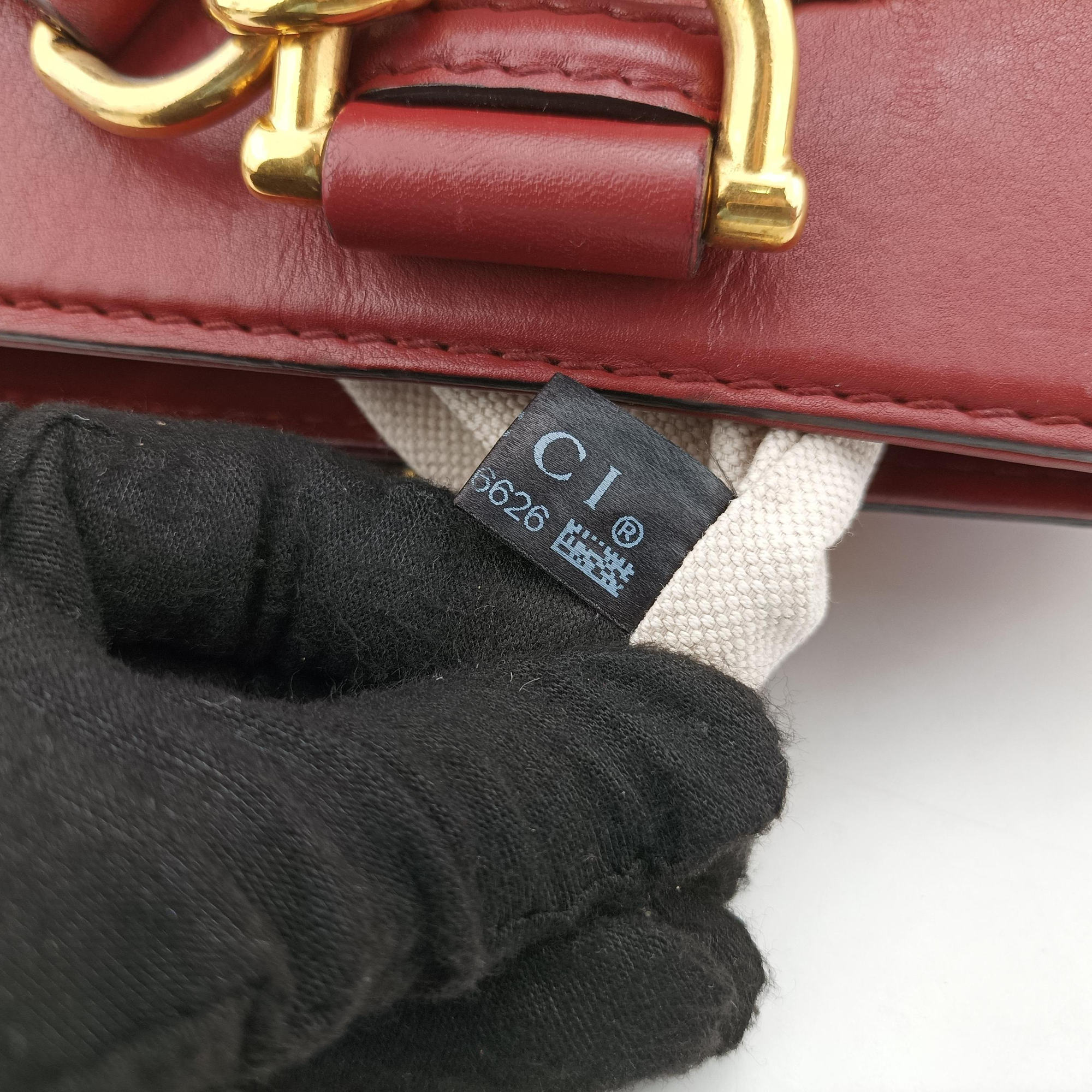 Secondhand Gucci Guccissima Tender Red Leather 269925 shoulderbag | stylenewstar