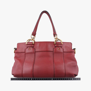 Secondhand Gucci Guccissima Tender Red Leather 269925 shoulderbag | stylenewstar