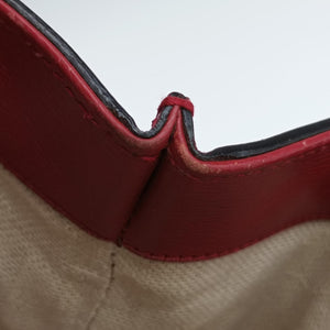 Pre-owned Gucci Bamboo Daily red×Multicolour Leather 370831 handbag | stylenewstar