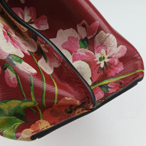 Pre-owned Gucci Bamboo Daily red×Multicolour Leather 370831 handbag | stylenewstar