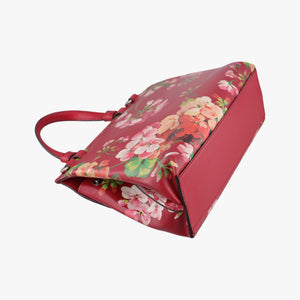 Pre-owned Gucci Bamboo Daily red×Multicolour Leather 370831 handbag | stylenewstar