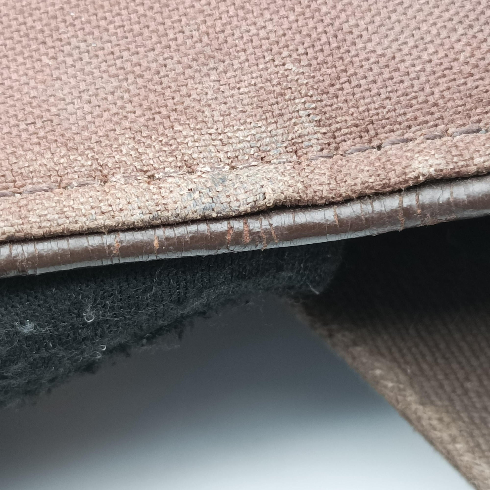 Pre-owned Louis Vuitton BROOKLYN MM EBENE Damier Canvas N51211 shoulderbag | stylenewstar