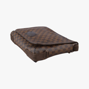 Pre-owned Louis Vuitton BROOKLYN MM EBENE Damier Canvas N51211 shoulderbag | stylenewstar