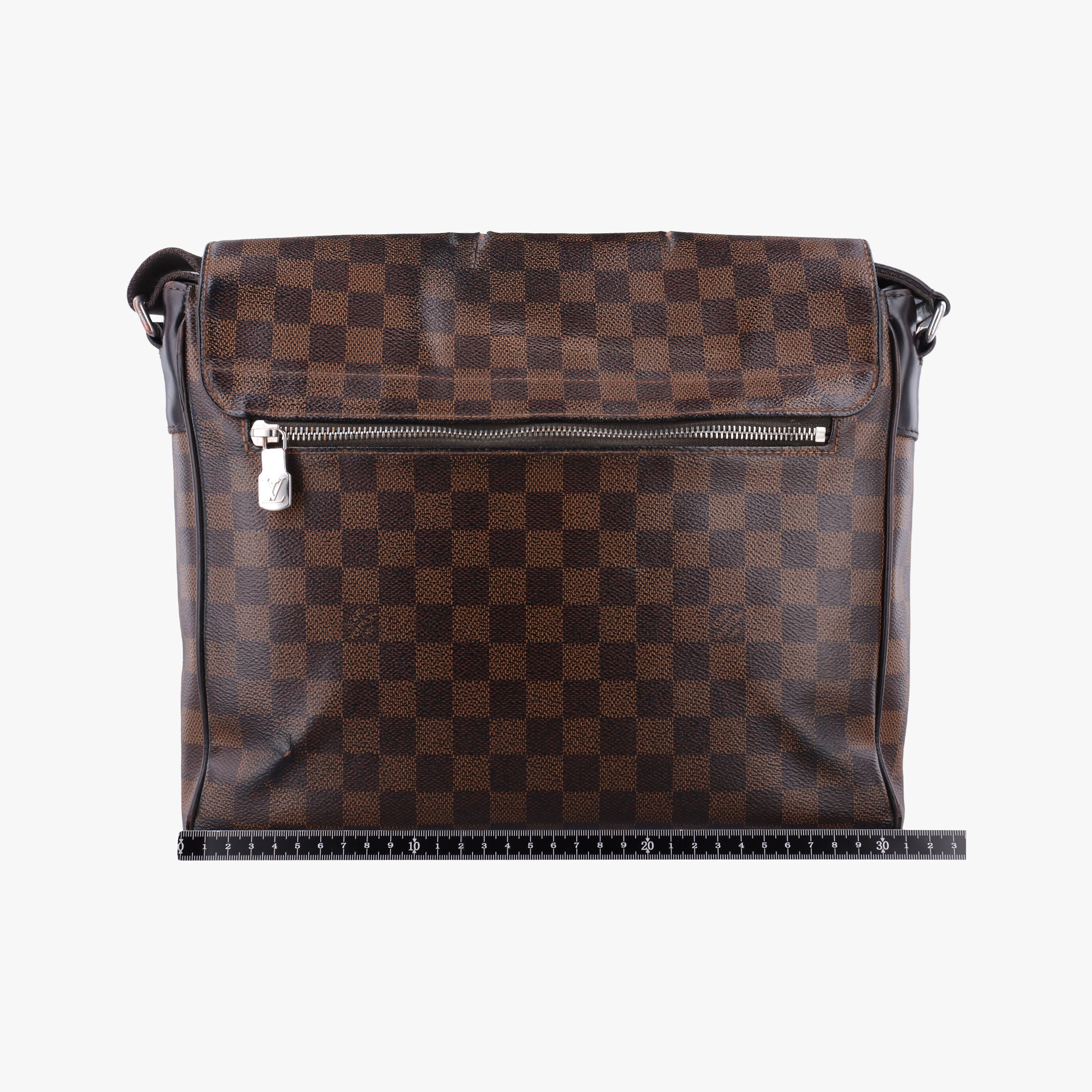 Pre-owned Louis Vuitton District MM EBENE Damier Canvas N41032 shoulderbag | stylenewstar