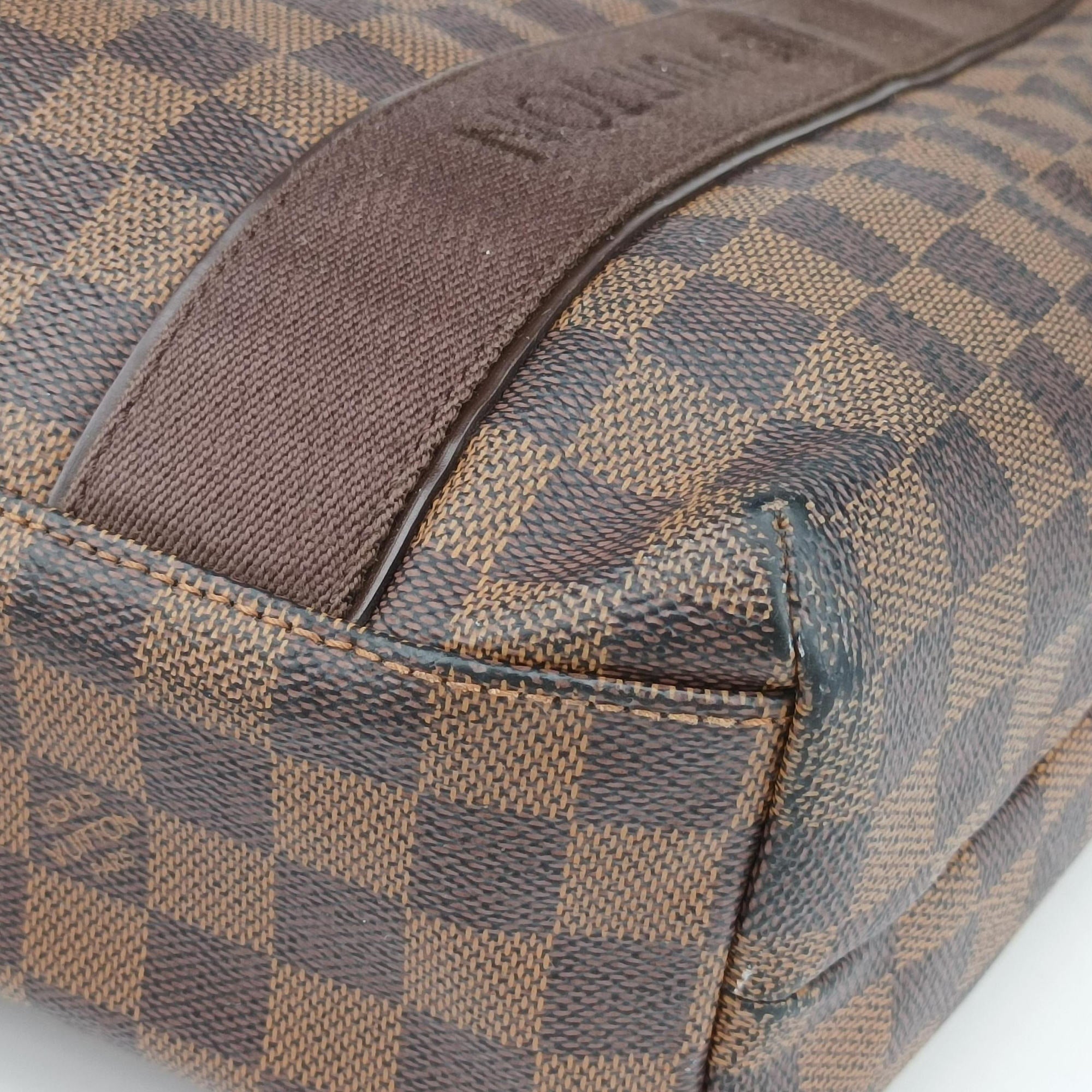 Secondhand Louis Vuitton Cabas Bobur EBENE Damier Canvas N52006 handbag | stylenewstar