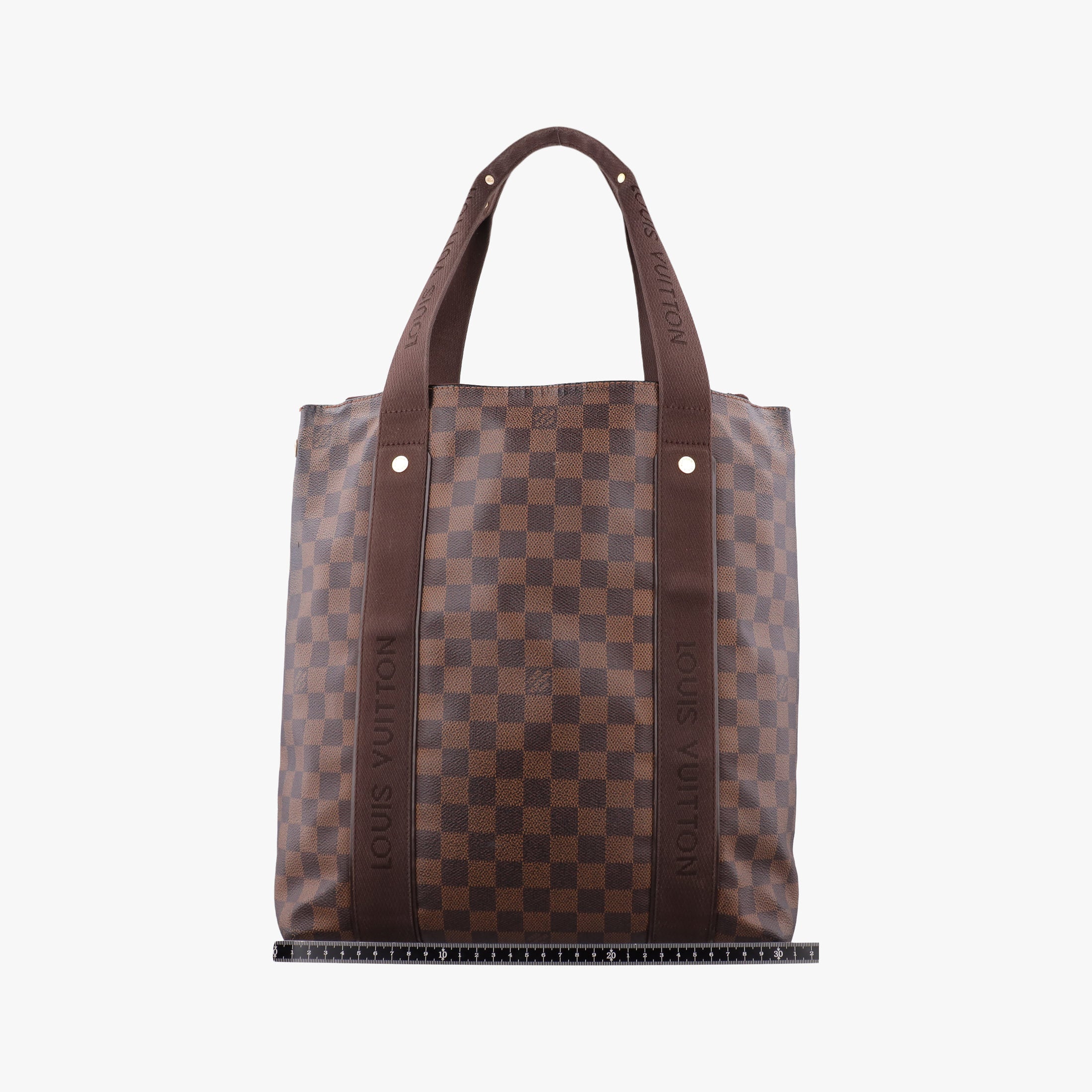 Secondhand Louis Vuitton Cabas Bobur EBENE Damier Canvas N52006 handbag | stylenewstar