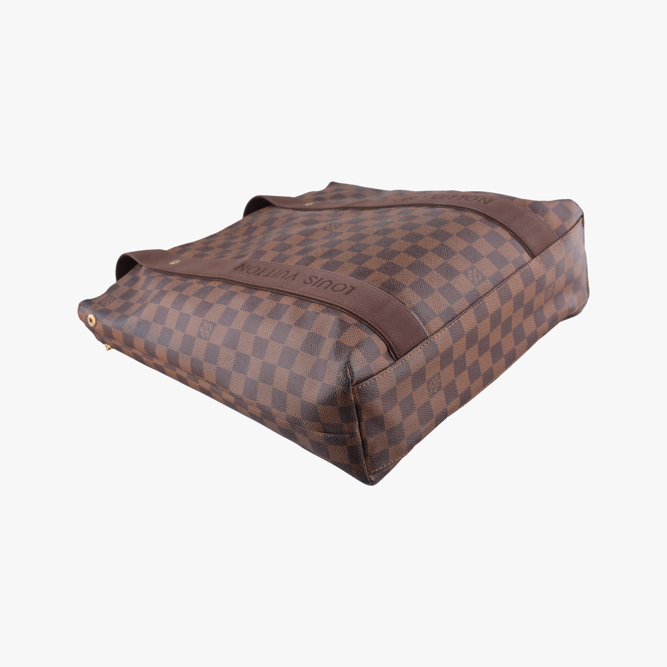 Secondhand Louis Vuitton Cabas Bobur EBENE Damier Canvas N52006 handbag | stylenewstar