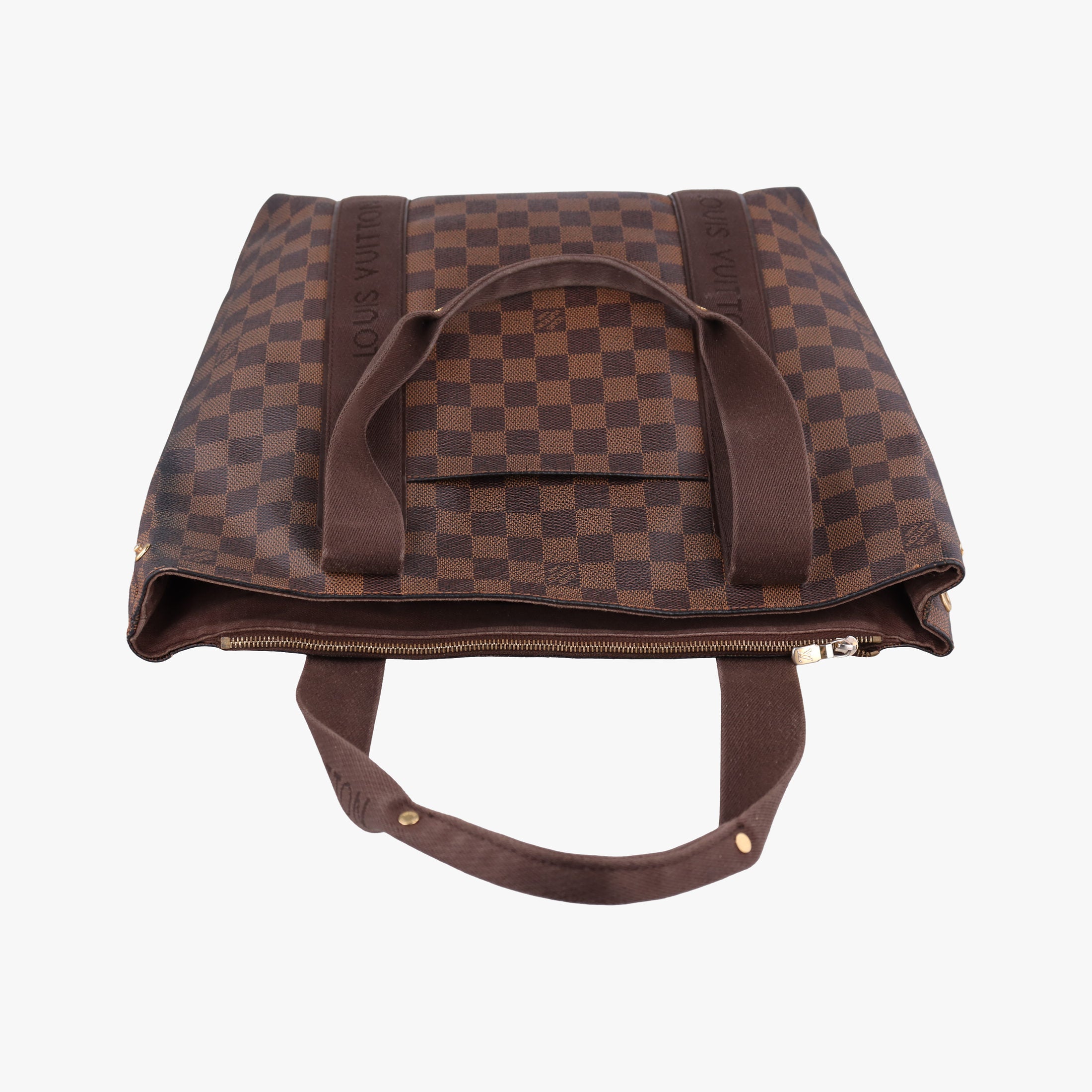 Secondhand Louis Vuitton Cabas Bobur EBENE Damier Canvas N52006 handbag | stylenewstar