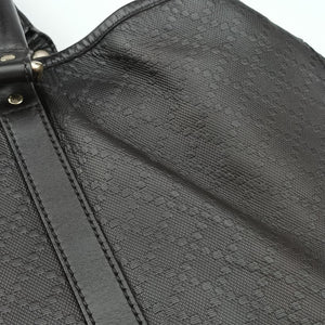 Pre-owned Gucci Diamante tote Dark Brown leather 223668 handbag | stylenewstar