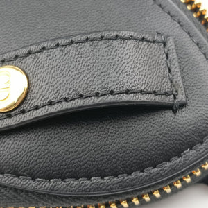 Pre-owned Christian Dior 30 Montaigne Removable Black Lambskin  bum bag/waist bag | stylenewstar