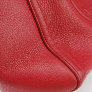 Pre-owned Gucci Soho Red Leather 369176 shoulderbag | stylenewstar