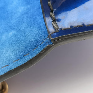 Vintage Christian Dior J'adior Blue Patent  shoulderbag | stylenewstar