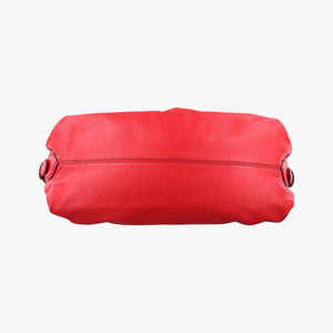 Pre-owned Fendi Toile de Cuir Red Leather 8BR579 handbag | stylenewstar