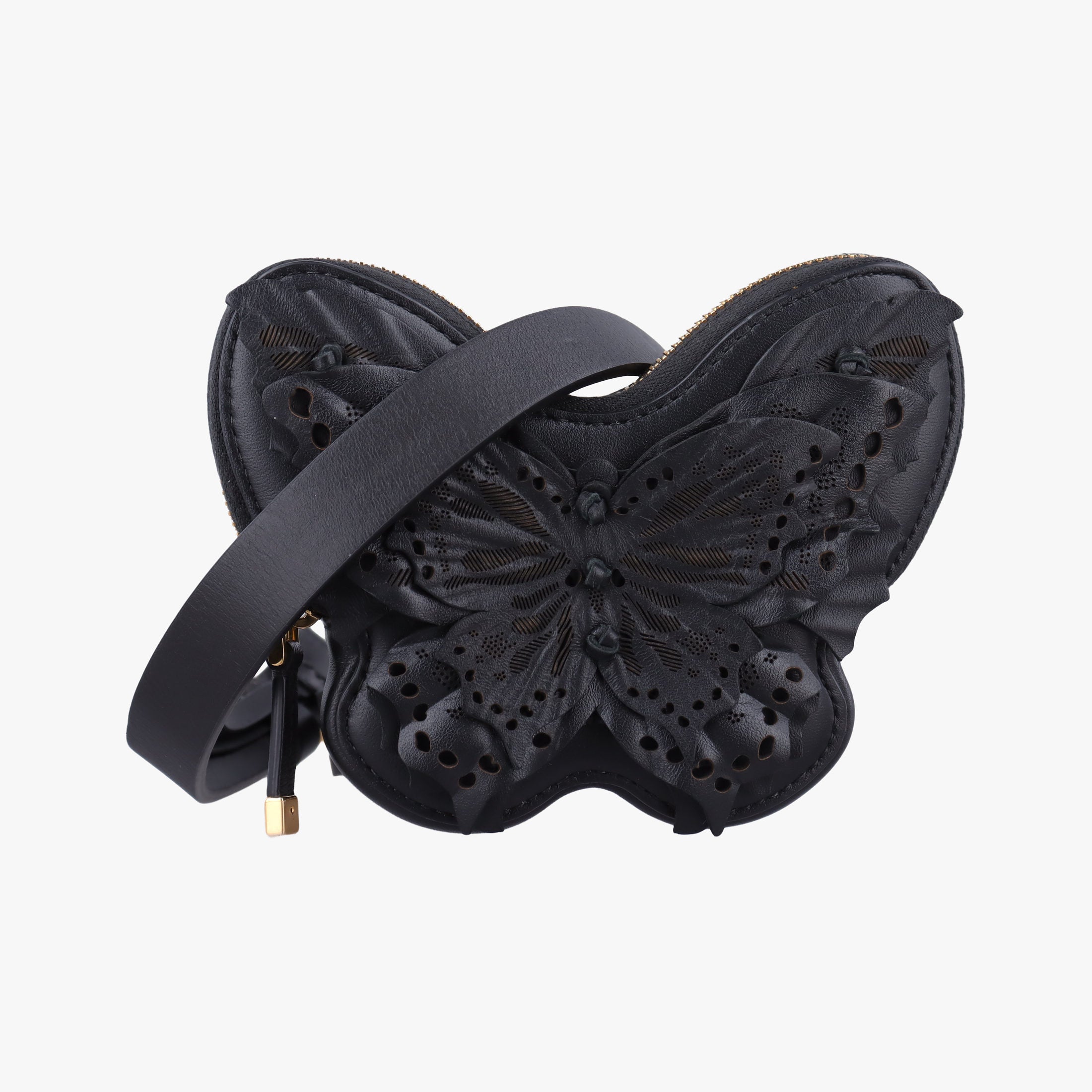 Pre-owned Christian Dior 30 Montaigne Removable Black Lambskin  bum bag/waist bag | stylenewstar