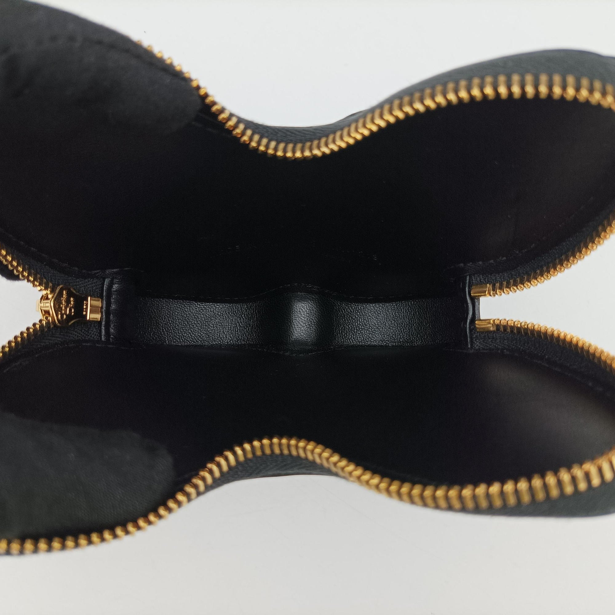 Pre-owned Christian Dior 30 Montaigne Removable Black Lambskin  bum bag/waist bag | stylenewstar