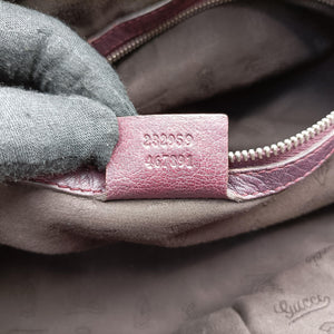 Secondhand Gucci Medium Bamboo Burgundy Leather 232959 handbag | stylenewstar