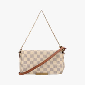 Pre-owned Louis Vuitton FAVORITE PM Azur Damier Canvas N41277 shoulderbag | stylenewstar