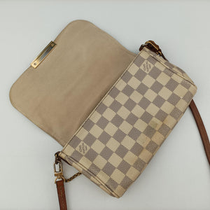 Pre-owned Louis Vuitton FAVORITE PM Azur Damier Canvas N41277 shoulderbag | stylenewstar