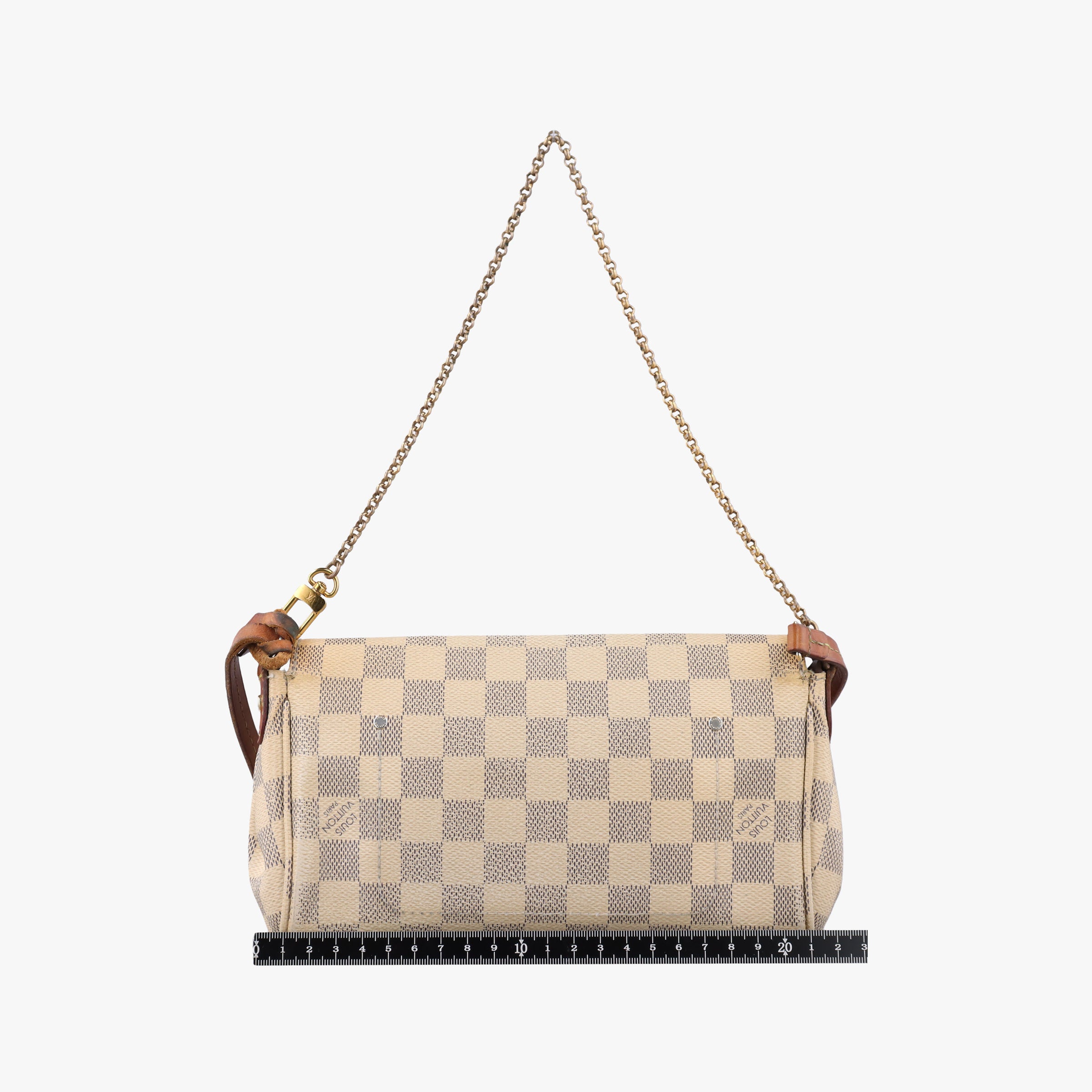 Pre-owned Louis Vuitton FAVORITE PM Azur Damier Canvas N41277 shoulderbag | stylenewstar