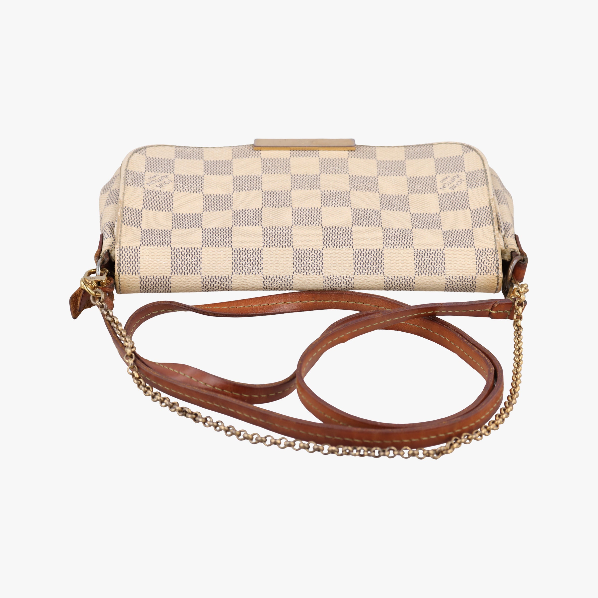 Pre-owned Louis Vuitton FAVORITE PM Azur Damier Canvas N41277 shoulderbag | stylenewstar
