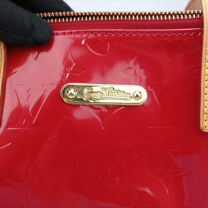 Pre-owned Louis Vuitton Bellevue GM Pomme d'Amour Vernis M93587 handbag | stylenewstar